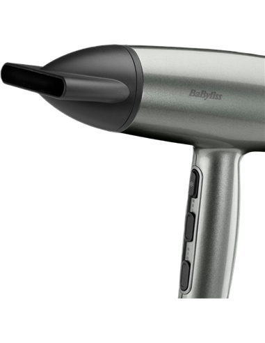 Фен BaByliss D581E, 2100Вт, Серый