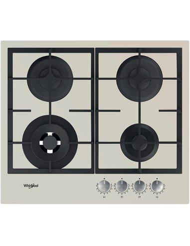 Газовая варочная панель Whirlpool GOFL 629/S, Серебристый