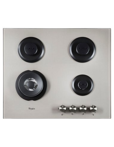 Газовая варочная панель Whirlpool GOFL 629/S, Серебристый