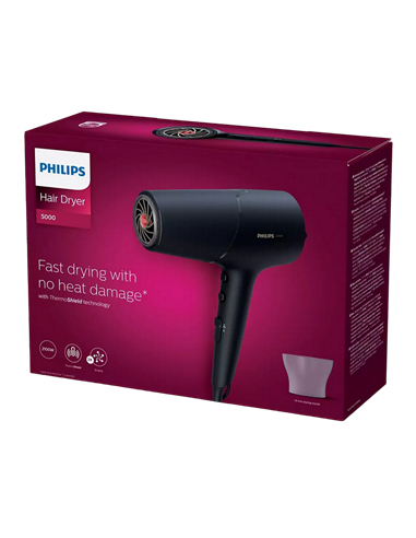 Фен Philips BHD504/00, 2100 Вт, Чёрный