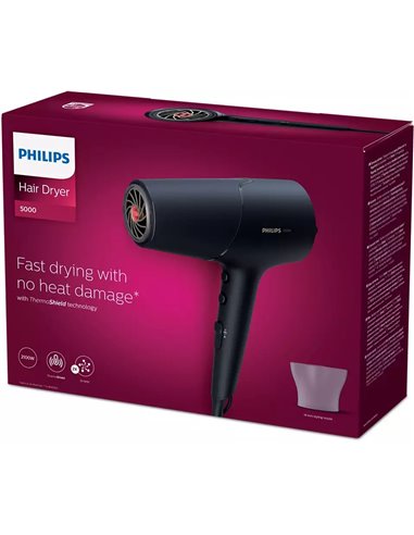 Фен Philips BHD504/00, 2100 Вт, Чёрный