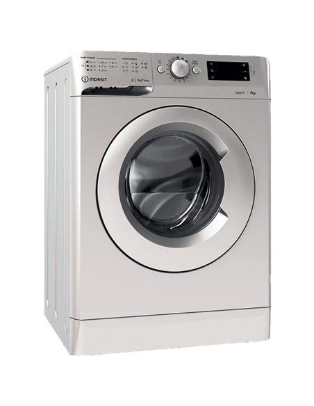 Mașină de spălat Indesit OMTWE 71252 S, 7kg, Argintiu