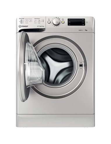 Стиральная машина Indesit OMTWE 71252 S, 7кг, Серебристый