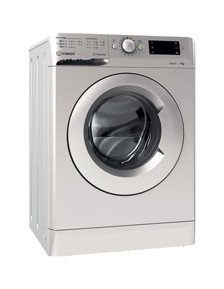 Mașină de spălat Indesit OMTWE 71252 S, 7kg, Argintiu