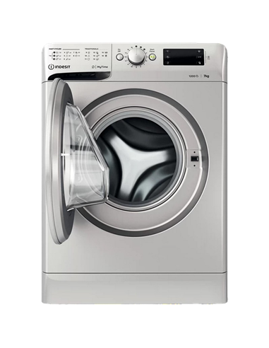 Mașină de spălat Indesit OMTWE 71252 S, 7kg, Argintiu