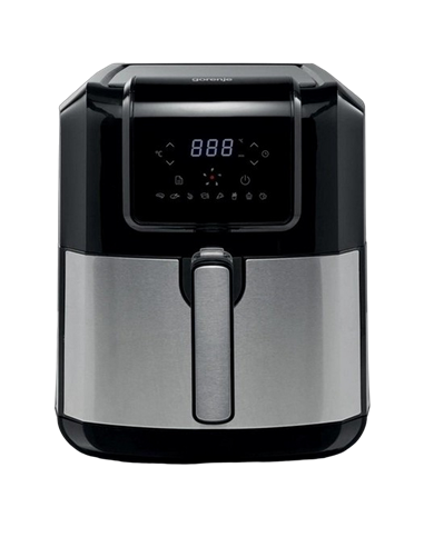 Friteuză cu aer cald Gorenje AF1700DB, Negru | Oțel inoxidabil