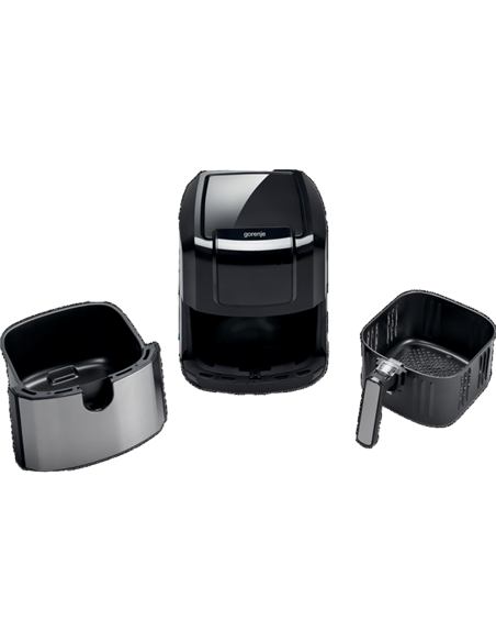 Friteuză cu aer cald Gorenje AF1700DB, Negru | Oțel inoxidabil Friteuză cu aer cald Gorenje AF1700DB, Negru | Oțel inoxidabil