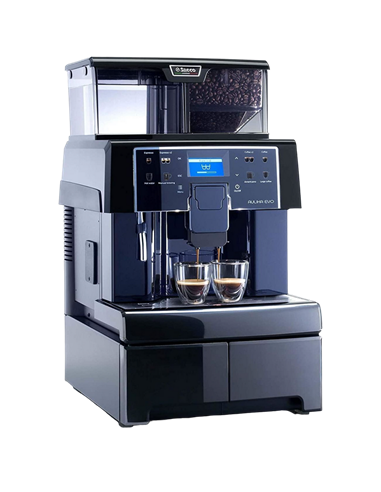 Aparat de cafea Saeco Aulika Evo Office, Negru