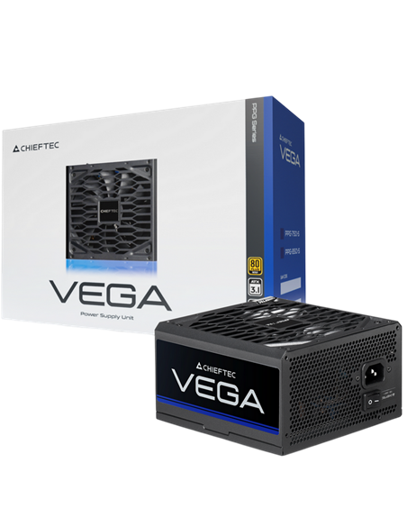 Блок питания для компьютеров Chieftec VEGA, 750Вт, ATX 