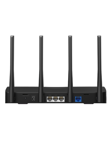 Router fără fir MERCUSYS MR27BE, Wi-Fi, Negru