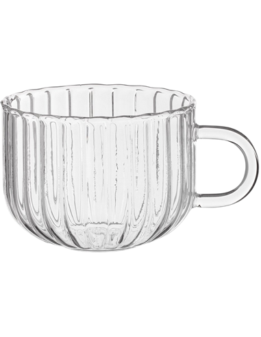 Set cupe Ardesto Iceberg AR2640GG, 400 ml, 2 bucs, Transparent