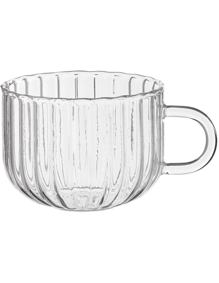 Set cupe Ardesto Iceberg AR2640GG, 400 ml, 2 bucs, Transparent