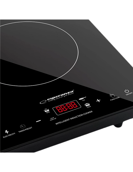 Plită de masă cu inducție Esperanza EKH009, Negru