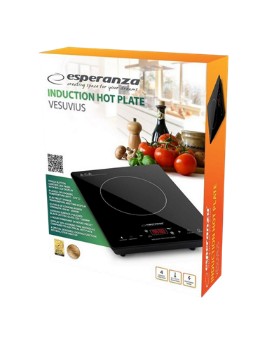 Plită de masă cu inducție Esperanza EKH009, Negru