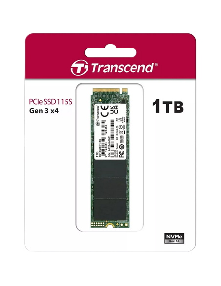 Накопитель SSD Transcend MTE115S, 1000Гб, TS1TMTE115S