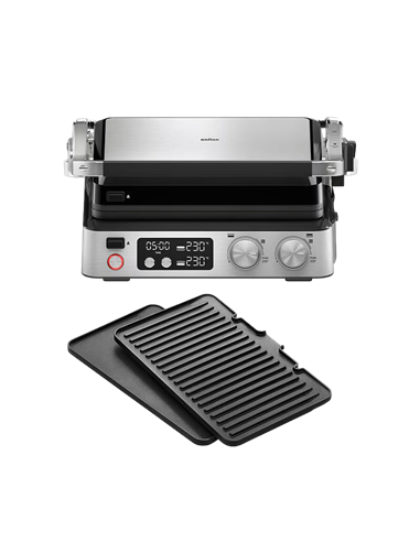 Электрический Гриль Braun CG 7040, 2000Вт, Черный | Нержавеющая сталь