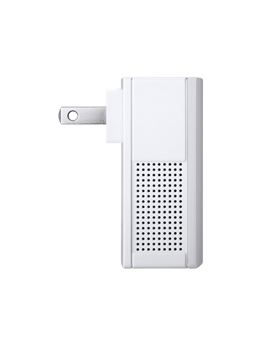 Адаптер Powerline TP-LINK TL-PA4010 KIT, AV600, 600 Mбит/c, Белый