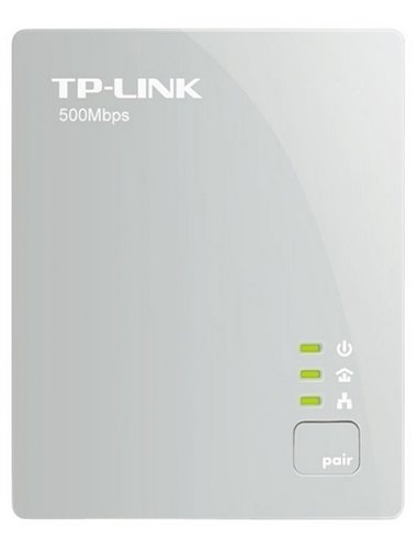 Адаптер Powerline TP-LINK TL-PA4010 KIT, AV600, 600 Mбит/c, Белый