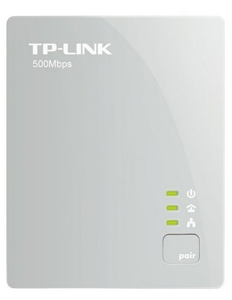 Адаптер Powerline TP-LINK TL-PA4010 KIT, AV600, 600 Mбит/c, Белый