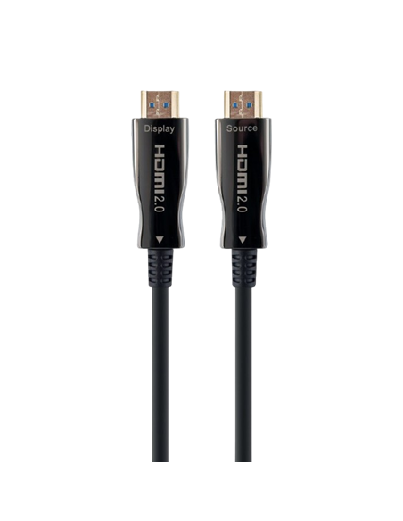 Видеокабель Cablexpert CCBP-HDMI-AOC-10M-02, HDMI - HDMI, 10м, Чёрный