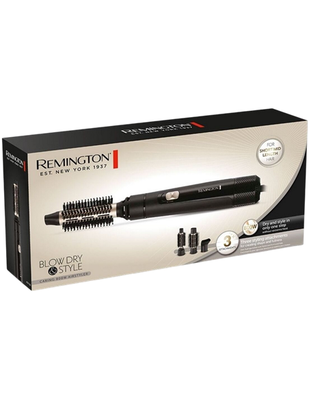 Фен-щётка Remington AS7300, 800Вт, Чёрный