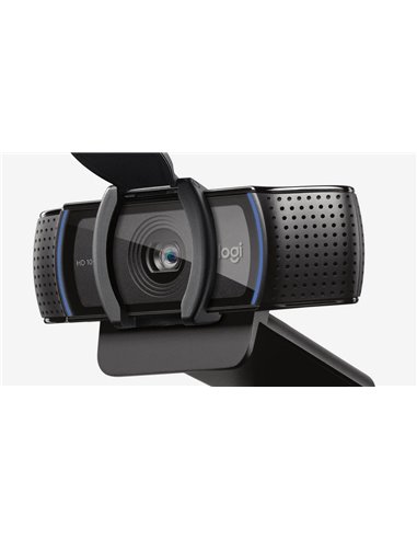 Веб-камера Logitech C920S Pro, Full-HD 1080P, Чёрный