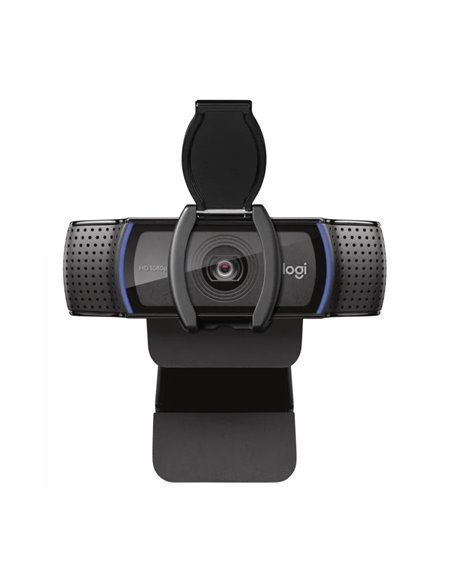 Cameră Web Logitech C920S Pro, Full-HD 1080P, Negru