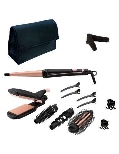 Стайлер Rowenta CF4231F0, Чёрный | Розовый