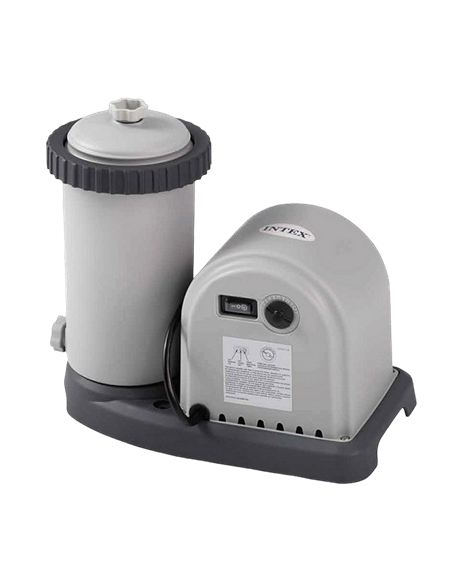 Piscină cu cadru metalic Intex GreyWood Premium, 24311L, Gri închis, 26744 Piscină cu cadru metalic Intex GreyWood Premium, 24311L, Gri închis, 26744