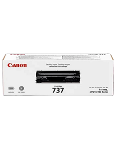 Cartuş Canon 737, Negru