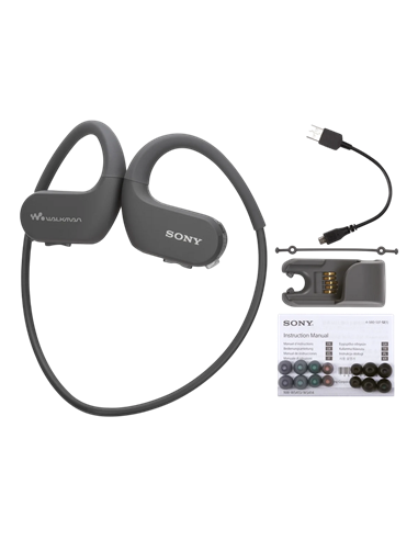 MP3 Player SONY NW-WS413, 4GB, Negru