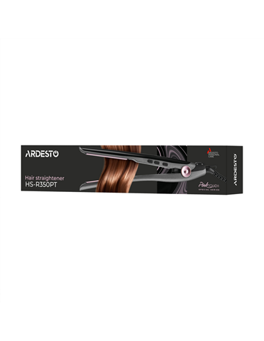 Placă de îndreptat părul Ardesto HS-R350PT, Gri | Roz