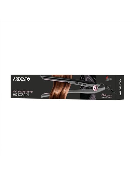 Placă de îndreptat părul Ardesto HS-R350PT, Gri | Roz