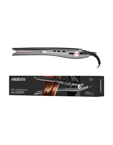 Placă de îndreptat părul Ardesto HS-R350PT, Gri | Roz