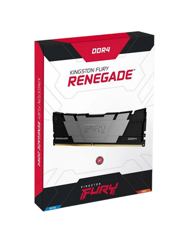 Оперативная память Kingston FURY Renegade, DDR4 SDRAM, 3200 МГц, 64Гб, KF432C16RB2K2/64