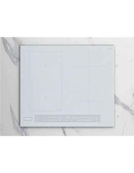 Plită cu inducție Whirlpool WL S5360 BF/W, Alb