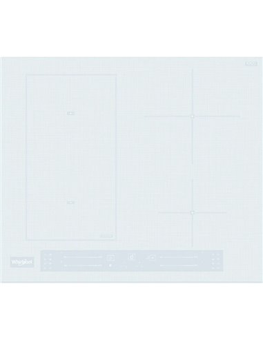 Plită cu inducție Whirlpool WL S5360 BF/W, Alb