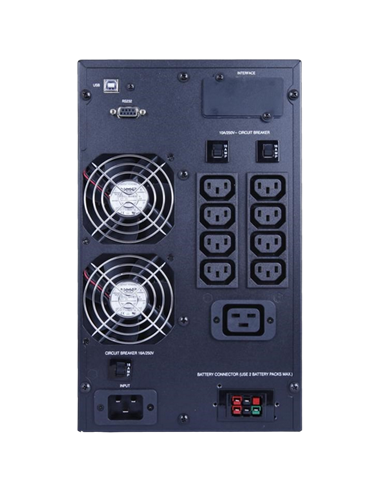 Источник бесперебойного питания PCM MAC-3000, Онлайн, 3000VA, Башня