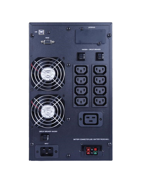 Sursă de alimentare neîntreruptibilă PCM MAC-3000, Online, 3000VA, Turn Sursă de alimentare neîntreruptibilă PCM MAC-3000, Online, 3000VA, Turn
