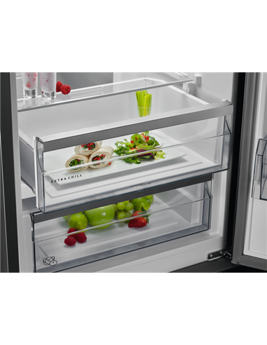 Frigider AEG RCB736E7MX, Oțel inoxidabil
