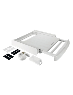 Kit montare verticala pentru uscatoare Whirlpool Wpro 484000008545, Alb