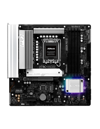 Материнская плата ASRock B860M PRO RS, LGA1851, Intel B860, Micro-ATX
