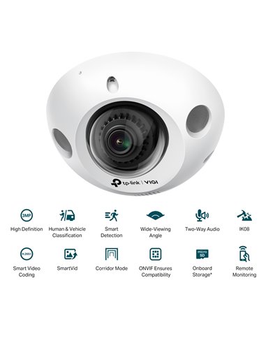 IP‑камера TP-LINK VIGI C230I Mini(2.8mm), Белый