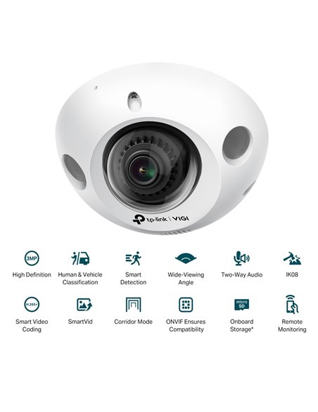 IP‑камера TP-LINK VIGI C230I Mini(2.8mm), Белый