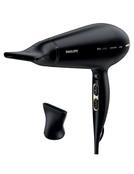 Uscător de păr Philips Prestige Pro HPS920/00, 2300 W, Negru
