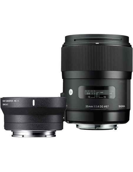 Prime Lens Sigma AF 35mm f/1.4 DG HSM ART F/Sony-E