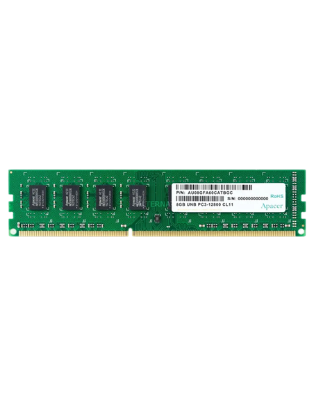 Memorie RAM Apacer AU08GFA60CATBGC, DDR3 SDRAM, 1600 MHz, 8GB