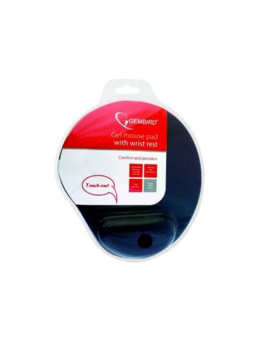 Коврик для мыши Gembird MP-GEL-B, 240мм x 220мм, Синий