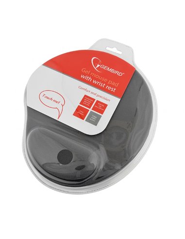 Mouse Pad Gembird MP-GEL-GR, 240mm x 220mm, Gri