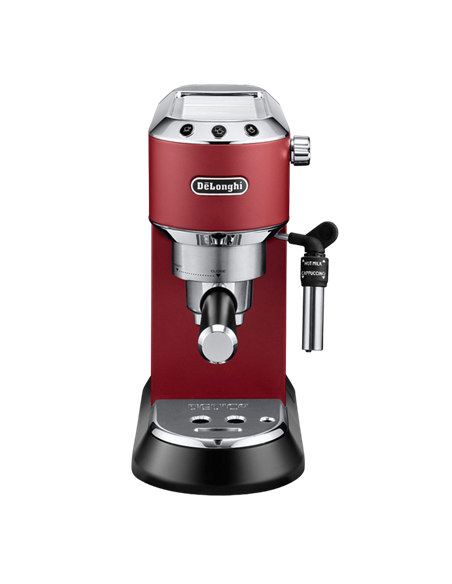 Cafetiera manuala DeLonghi Dedica Pump Espresso, 1300W, Roșu Cafetiera manuala DeLonghi Dedica Pump Espresso, 1300W, Roșu